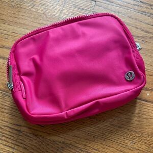 Lululemon Fuchsia Organizer Pouch